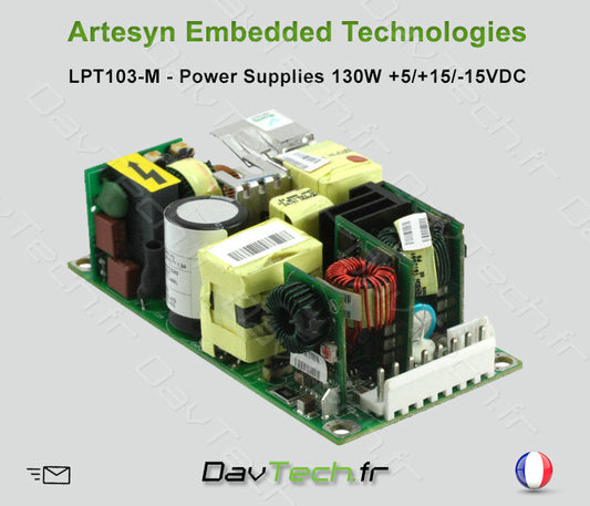 Alimentation LPT103-M Power supplies 130w- Artesyn Embedded Technologies