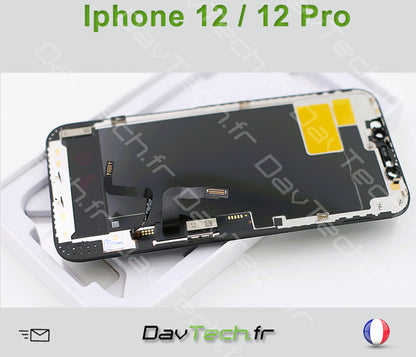 Vitre tactile + écran LCD in-cell JK pour iPhone 12 / 12 Pro