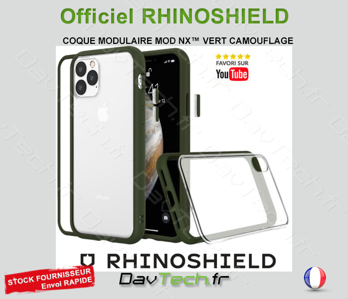 COQUE MODULAIRE MOD NX™ VERT CAMOUFLAGE POUR APPLE IPHONE 14 Plus - RHINOSHIELD