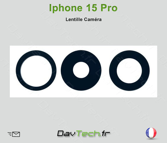 Lentille Caméra pour Apple iPhone 15 Pro