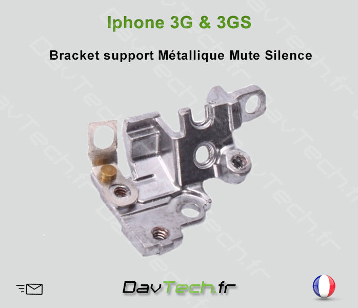 Bracket support Métallique Mute Silence pour iPhone 3G & 3Gs