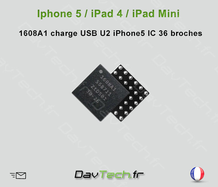 USB Charge IC 1608A1 U2 iPhone 5 / iPad 4 / iPad Mini