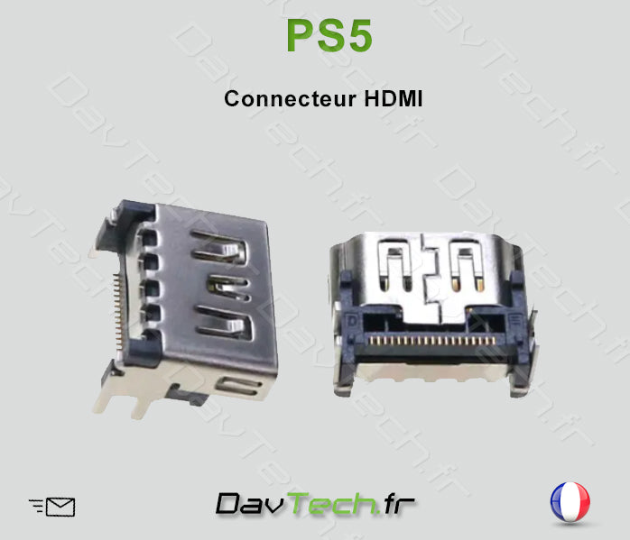 Connecteur prise HDMI pour Sony Playstation 5  à souder PS5