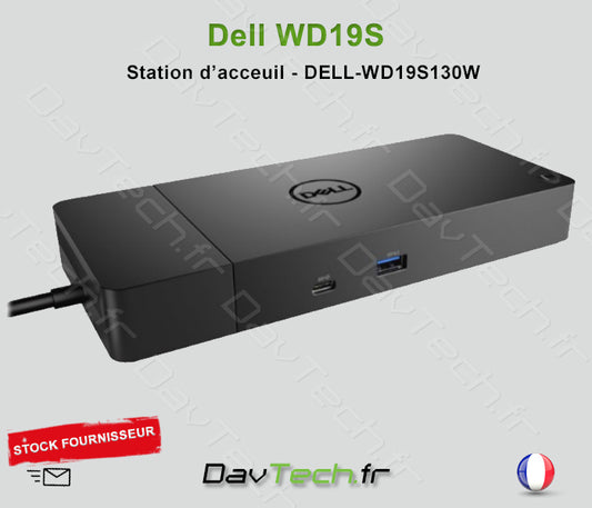 Station d'accueil Dell WD19S pour portable